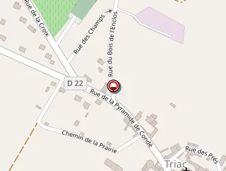 Carte de Urgence (services Locaux) à Triac-lautrait