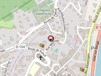 Carte de Leclerc Guy à Albertville