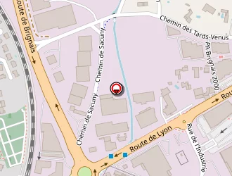 Carte de Centre Médiage à Brignais