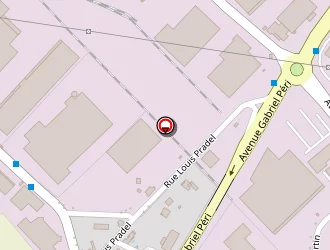 Carte de Inter-hotel Cris Hôtel Adhérent à Corbas