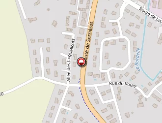 Carte de Orca à Morestel