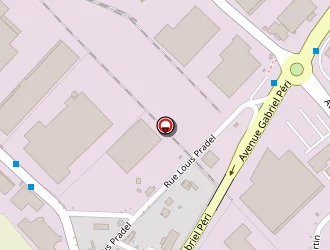 Carte de Cris Hôtel à Corbas