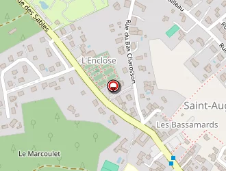 Carte de Lage Guillaume à Saint-augustin