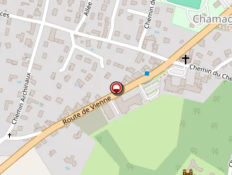 Carte de Centre Educatif De Plein Air à Chamagnieu