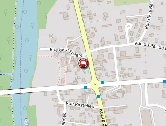 Carte de Le Relais à Gond-pontouvre