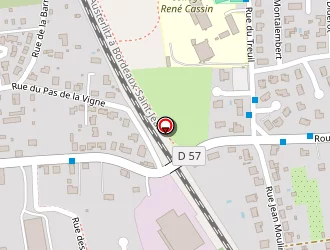 Carte de Cubric à Gond-pontouvre