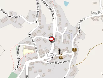 Carte de Menard Michel à Meys