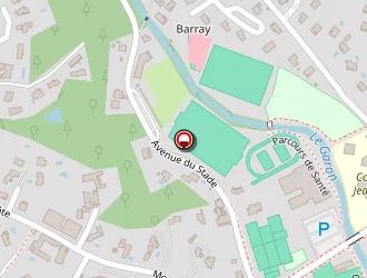 Carte de A.s.b Tennis à Brignais