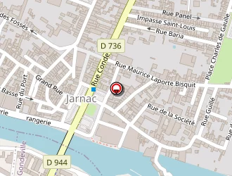 Carte de Société Générale à Jarnac