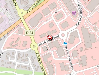 Carte de Locatoumat à Châteaubernard