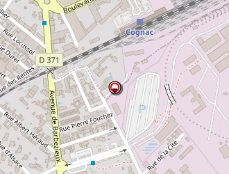 Carte de Cuisimeuble à Châteaubernard