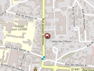 Carte de Kalamasa à Jarnac