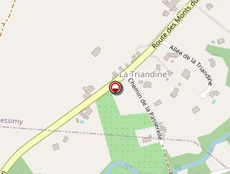 Carte de Canet Hubert à Thurins