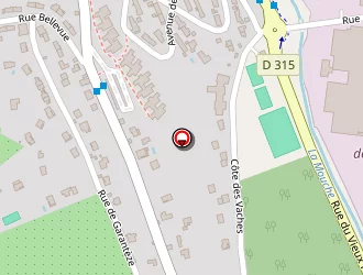 Carte de Coandcotte à Irigny