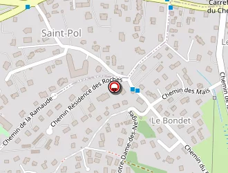 Carte de Gaime Frédéric à Mouxy