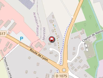 Carte de Demeures Et Résidences à Morestel