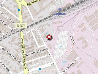 Carte de Amg Sécurité Charentes à Châteaubernard