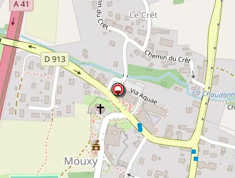 Carte de Blanc Gérard à Mouxy