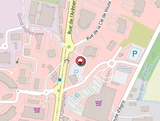 Carte de Fasthôtel à Gond-pontouvre