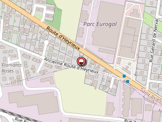 Carte de Top-pneu à Saint-priest