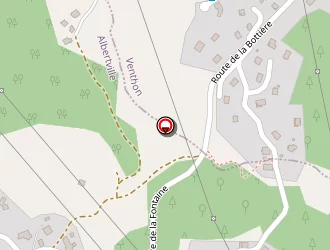 Carte de Recordon Electricite à Venthon