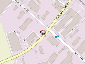 Carte de Le Seyec Plateforme Logistique à Corbas