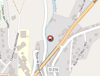 Carte de La Poste à Rochefort-montagne