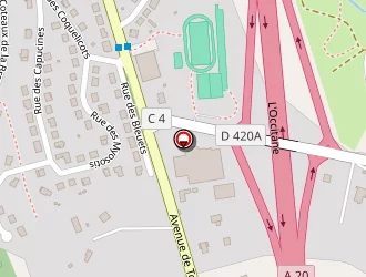 Carte de Mecadoc à Pierre-buffière