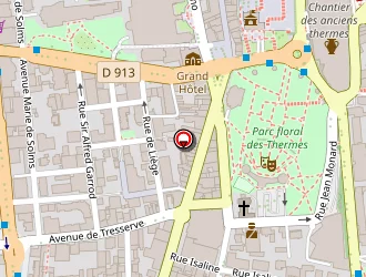 Carte de Hôtel Agora à Aix-les-bains