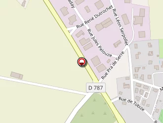 Carte de Tracto Services à Veyre-monton