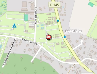 Carte de Camping L'ecureuil à Saint-augustin