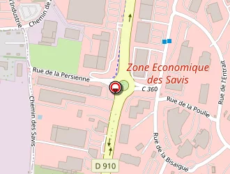 Carte de Delzongle à Champniers