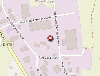 Carte de Bruhat Michel à Veyre-monton