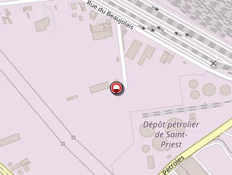 Carte de Maranello à Saint-priest