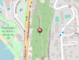 Carte de Les Granges Du Lac à Tresserve