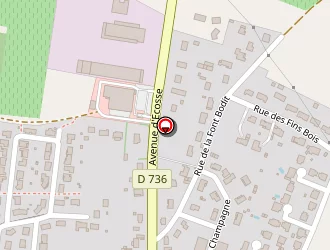 Carte de Vincent Emilie à Jarnac