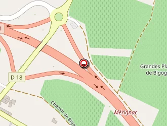 Carte de Le Relais Des Vignes à Mérignac