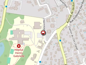 Carte de Linecol Interior à Saint-genis-laval