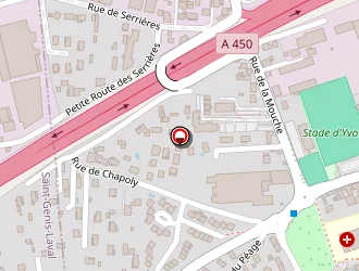 Carte de Sédat à Irigny