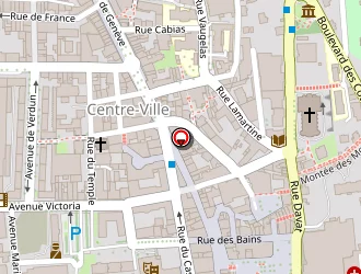 Carte de Le Relax à Aix-les-bains