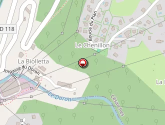 Carte de Gallino à Venthon