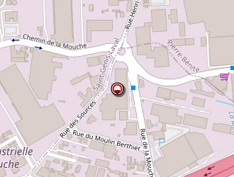 Carte de Hôtel Première Classe à Irigny