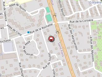 Carte de Acb à Saint-fons