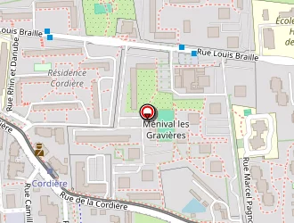 Carte de Pharmacie Bel Air à Saint-priest