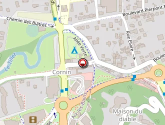 Carte de Maison Delplanque à Aix-les-bains