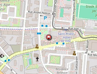 Carte de Le 111 à Saint-priest