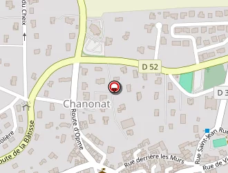 Carte de Artonne Brice à Chanonat