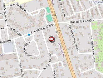 Carte de Chanoux Christian à Saint-fons