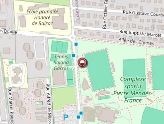 Carte de Piscine Municipale à Saint-priest