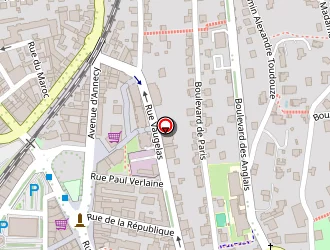 Carte de Boutique Axe à Aix-les-bains